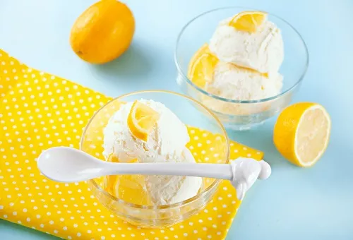 Citronový sorbet s vodkou